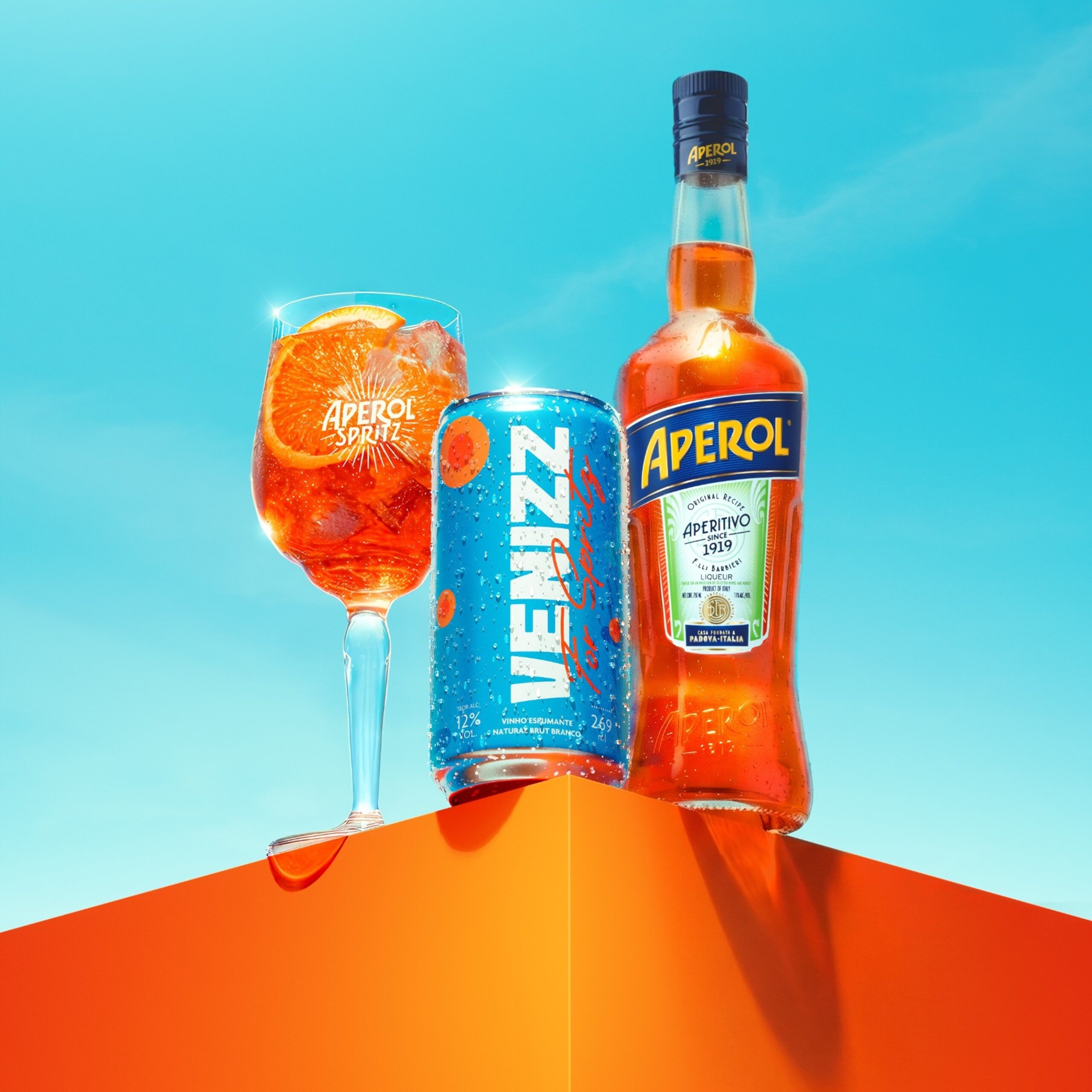 Aperol Spritz introduces Venizz, its exclusive sparkling wine in a can