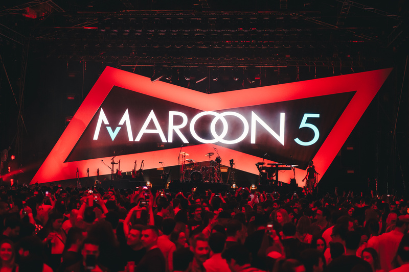 Maroon 5 estreia Bud Live no Brasil com show exclusivo