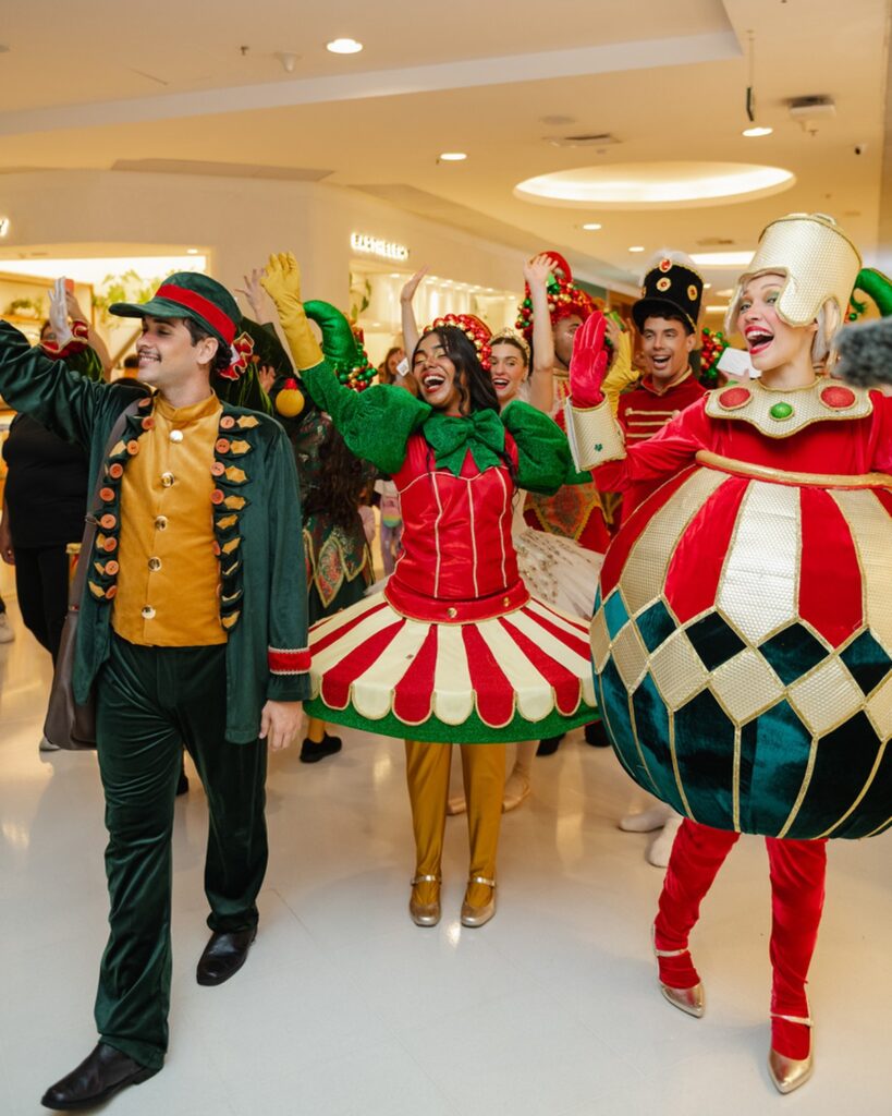 Shopping Leblon celebra la Navidad con coro, talleres y desfiles Shopping Leblon celebra la Navidad con coro, talleres y desfiles
