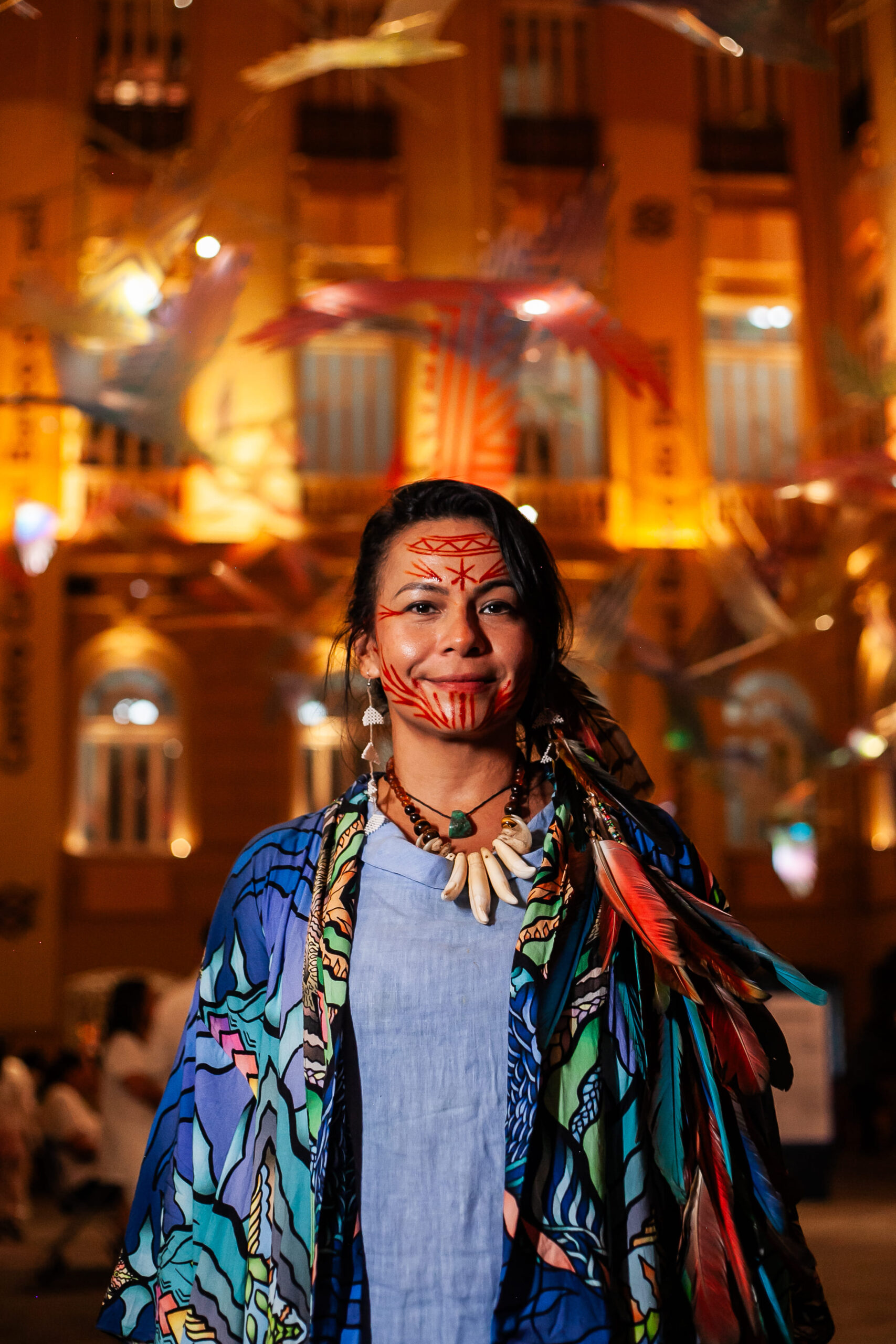 Indigenous installation transforms CCBB BH courtyard 3 Indigenous installation transforms CCBB BH courtyard