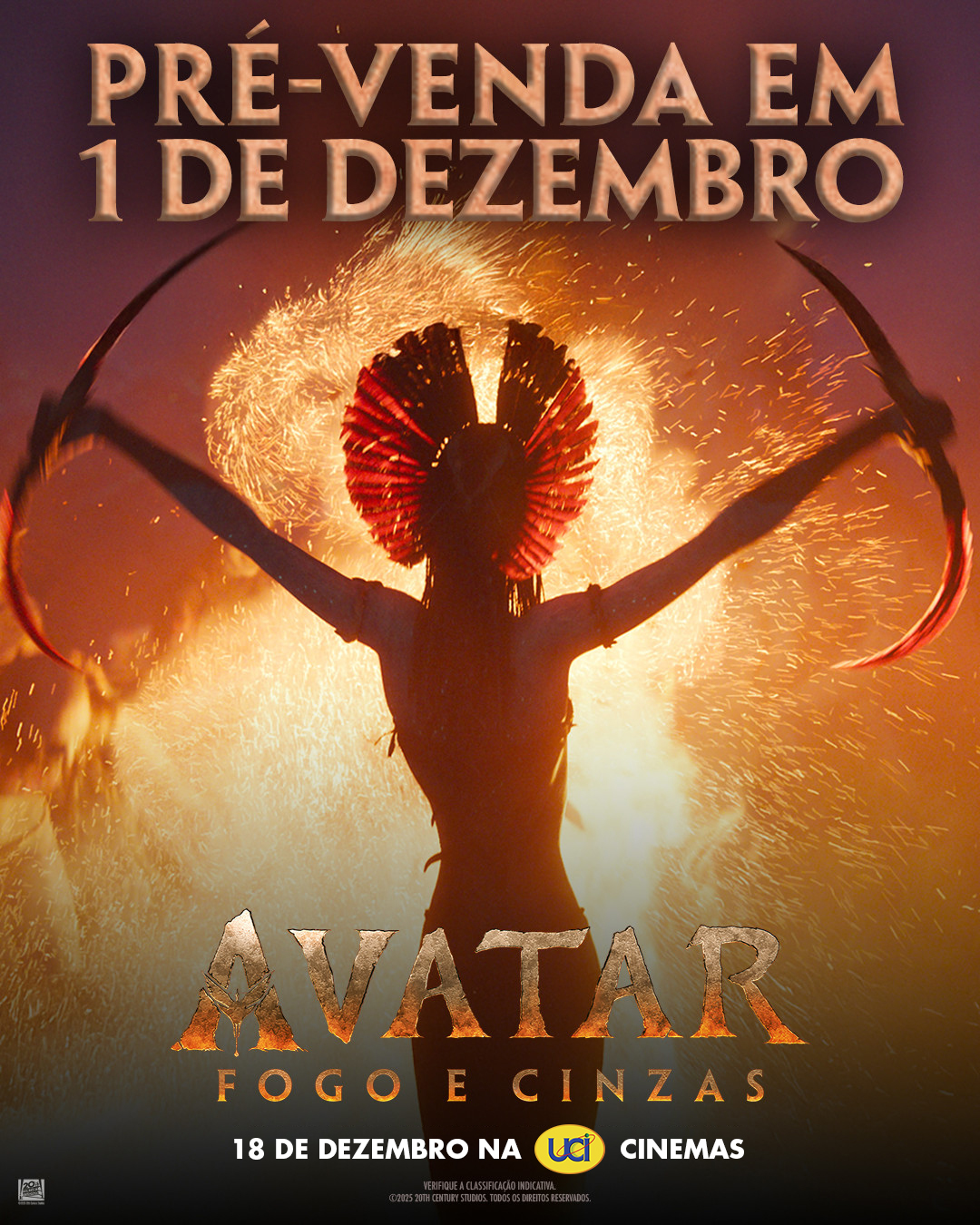 UCI inicia la preventa de Avatar: Fuego y Cenizas