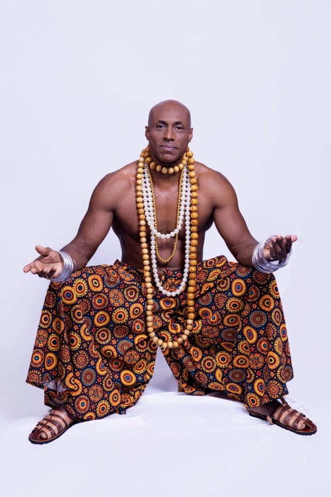 Actor Fábio Nascimento becomes Mansa Musa in fashion debut