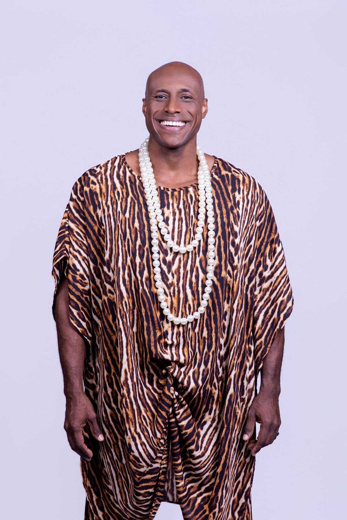 Actor Fábio Nascimento becomes Mansa Musa in fashion debut