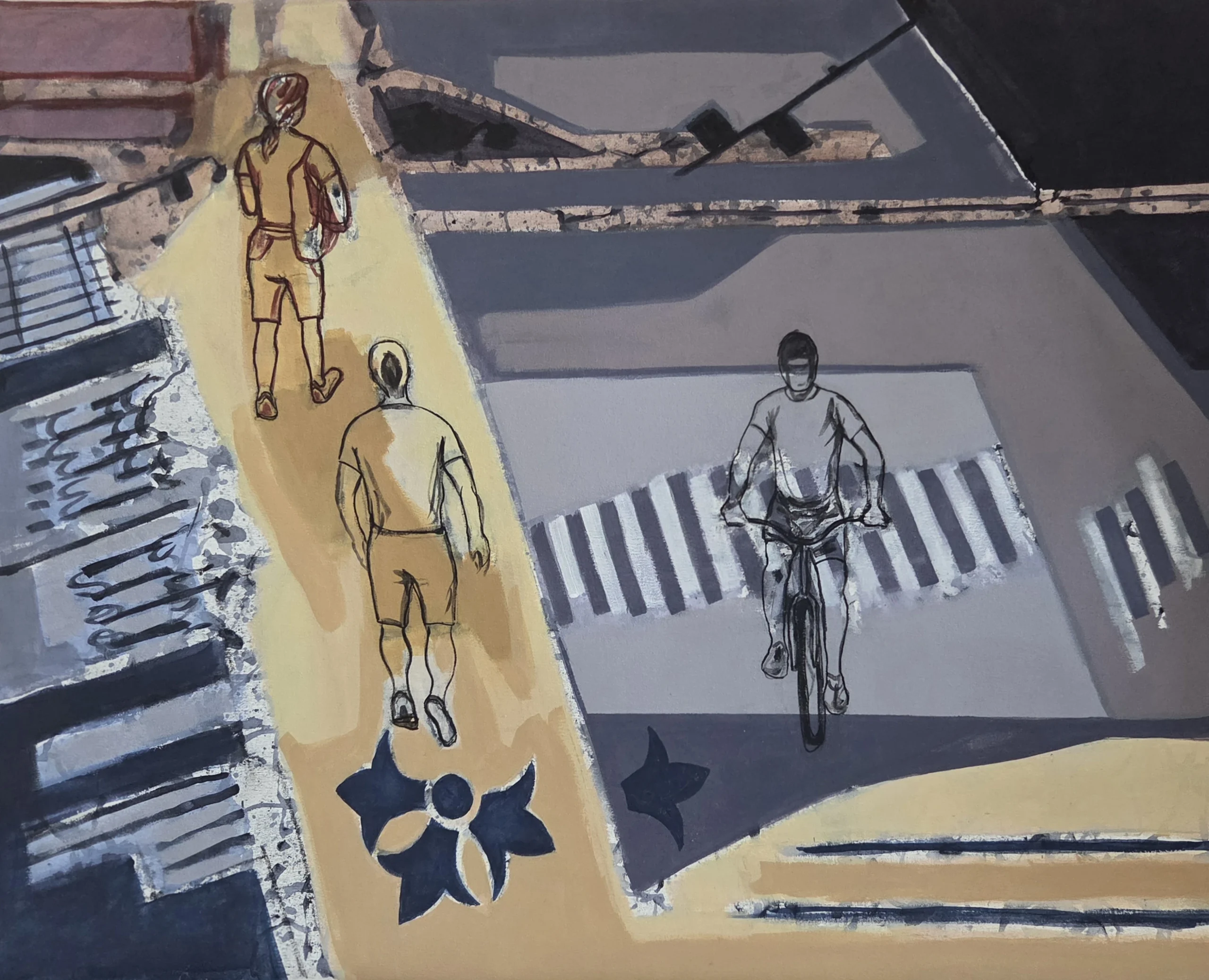 Aruane Garzedin lleva el “suelo” de Río al Centro Correios