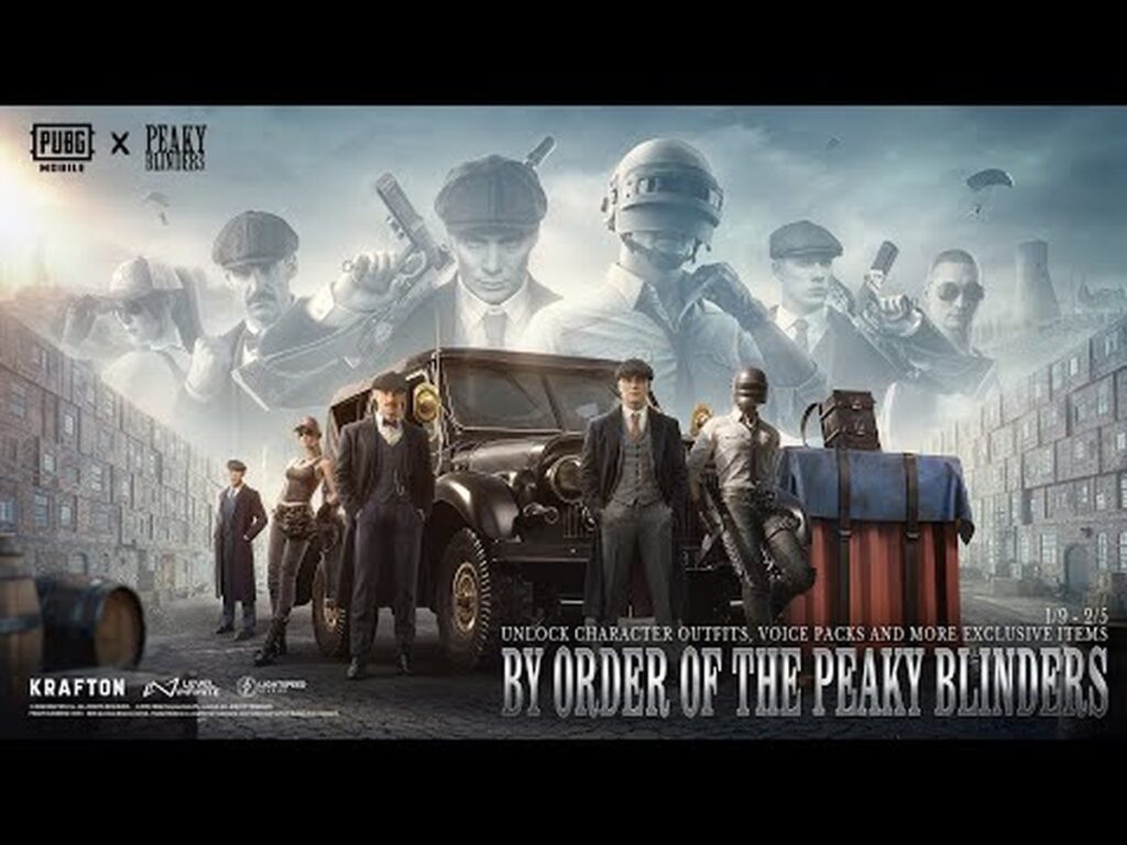 Peaky Blinders invade PUBG Mobile com família Shelby Peaky Blinders invade PUBG Mobile com família Shelby