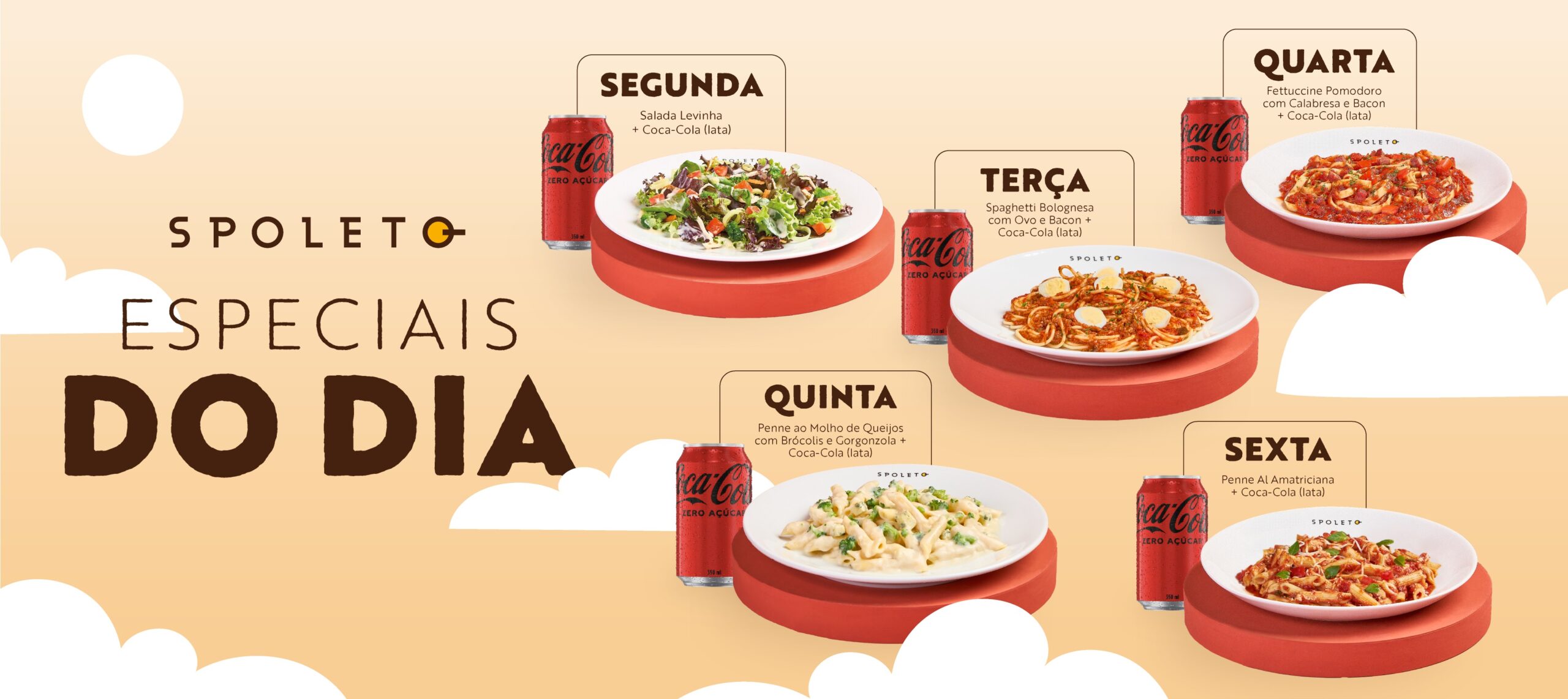 Spoleto lanza Especiais del Día desde R$32,90