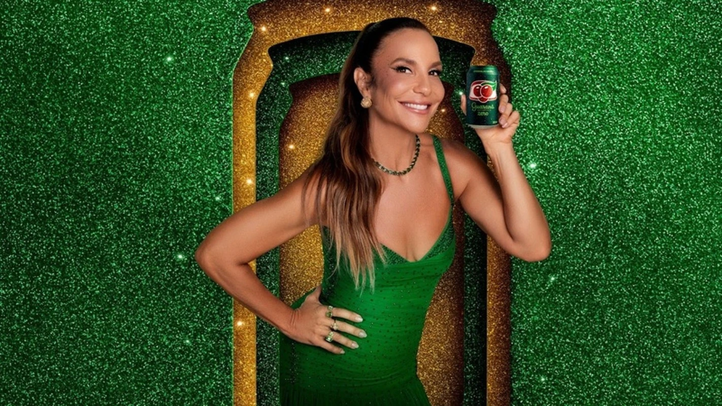 Ivete vira embaixadora do Guaraná e revive “Pipoca”