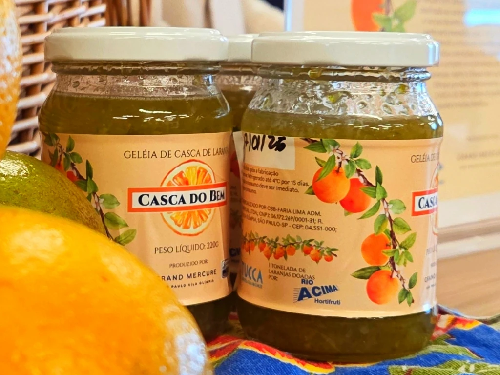 Grand Mercure Vila Olímpia vira casca em geleia solidária 2 Grand Mercure Vila Olímpia vira casca em geleia solidária