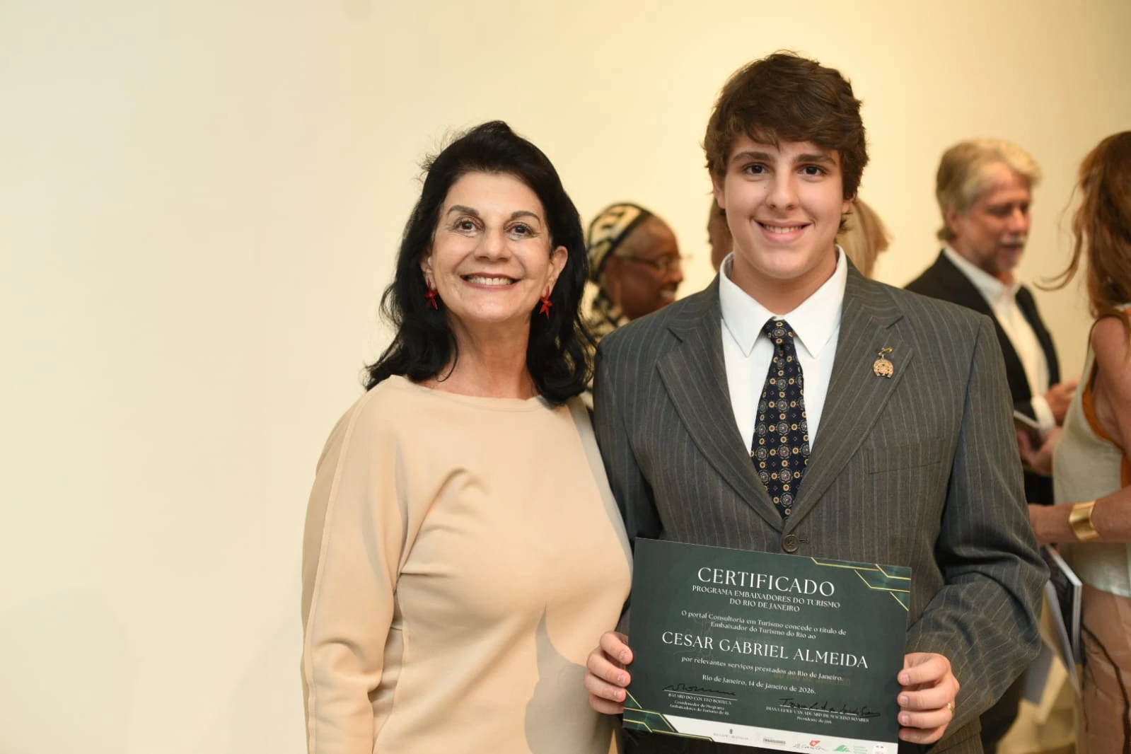 Rio swears in 13 Tourism Ambassadors at downtown ceremony