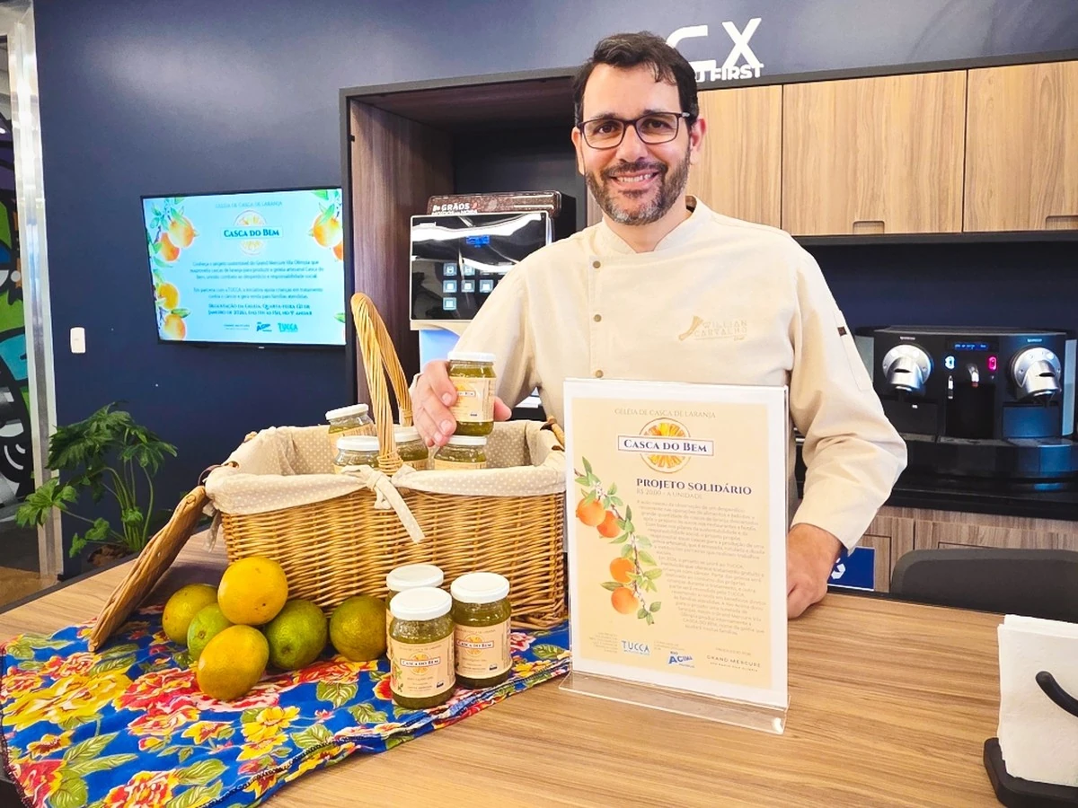 Grand Mercure Vila Olímpia vira casca em geleia solidária 1 Grand Mercure Vila Olímpia vira casca em geleia solidária