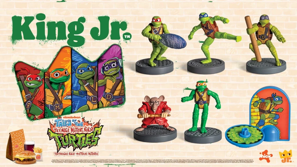 Burger King estrena Turtles en King Jr. desde hoy