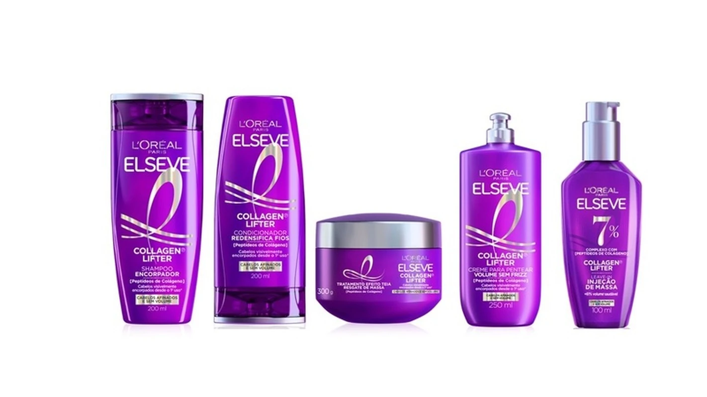 Elseve Collagen Lifter promete volume leve já no 1º uso