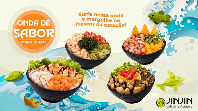 Jin Jin lança ‘Onda de Sabor’ para o verão