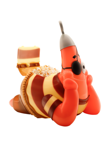 Cinépolis lanza balde coleccionable de Patrick Estrella