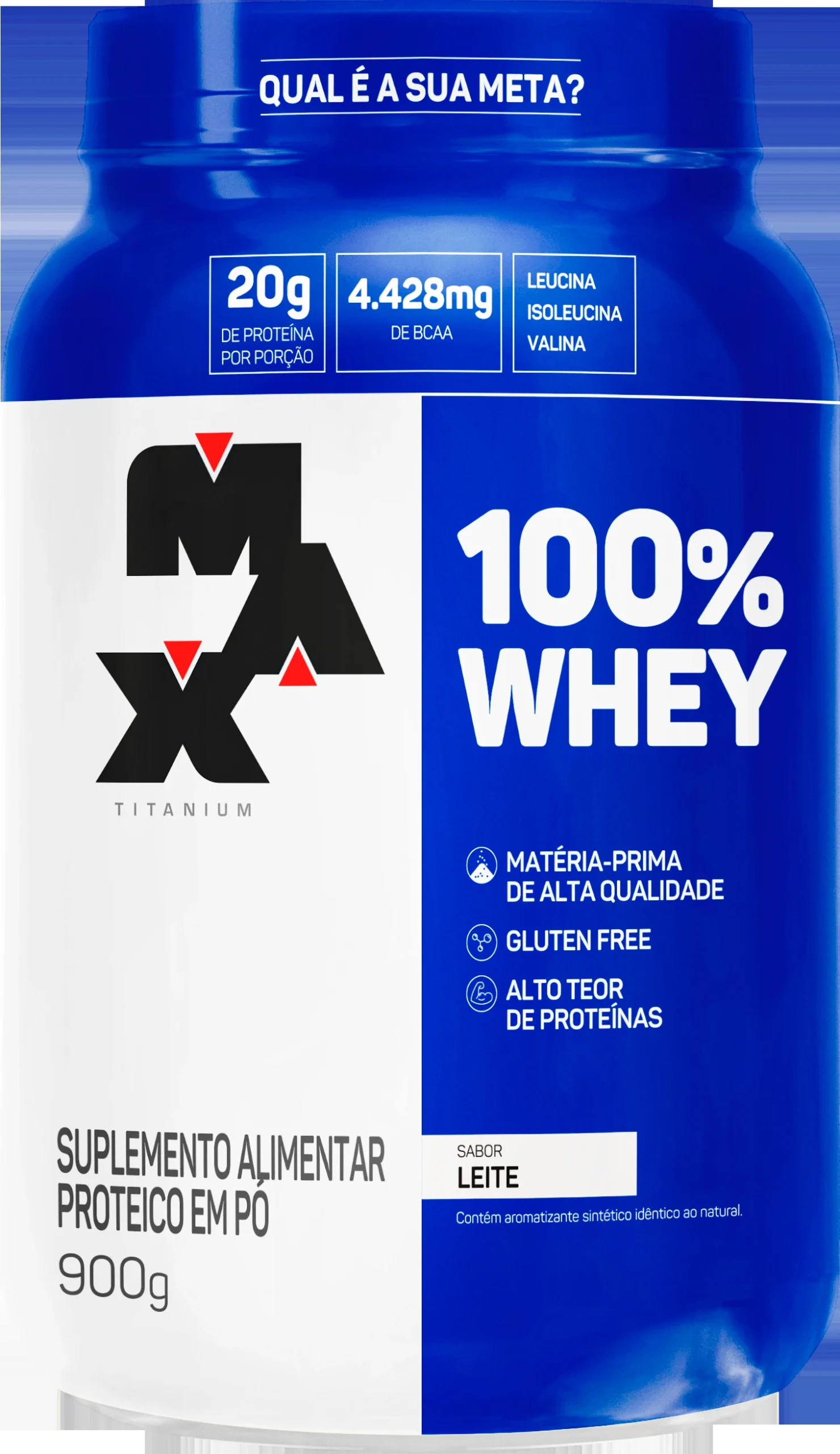 Whey sabor leite: a aposta da Max Titanium no dia a dia