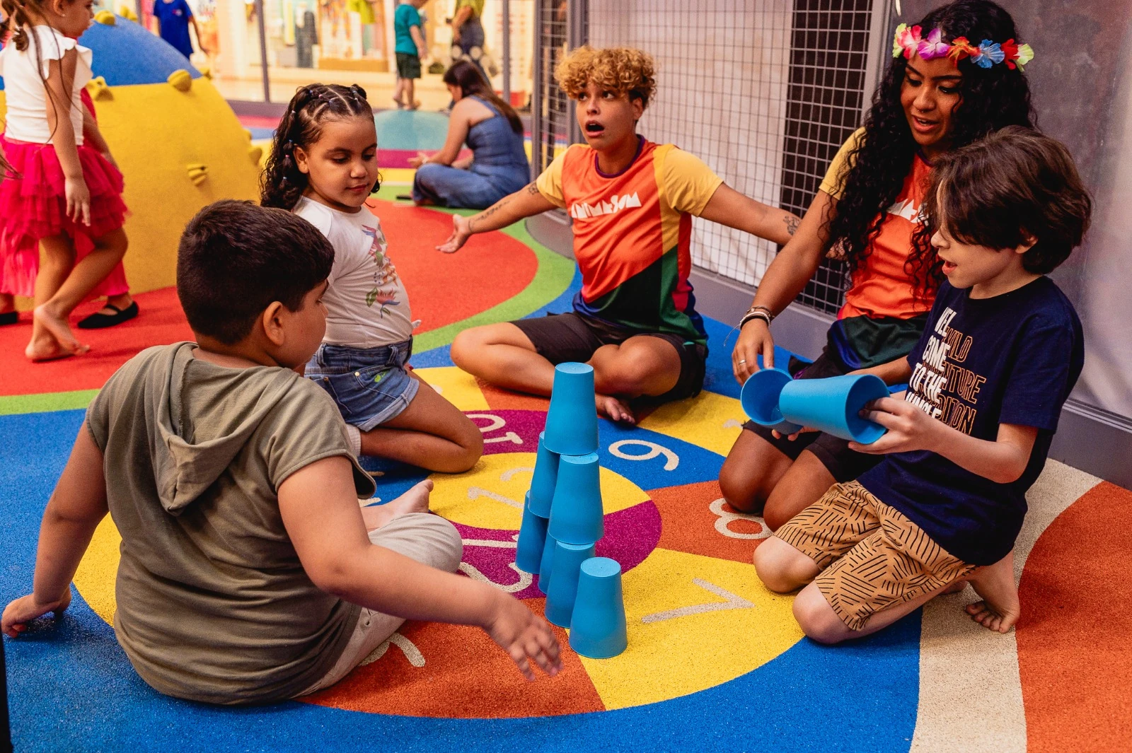 Férias no Rio: shoppings viram parque para crianças