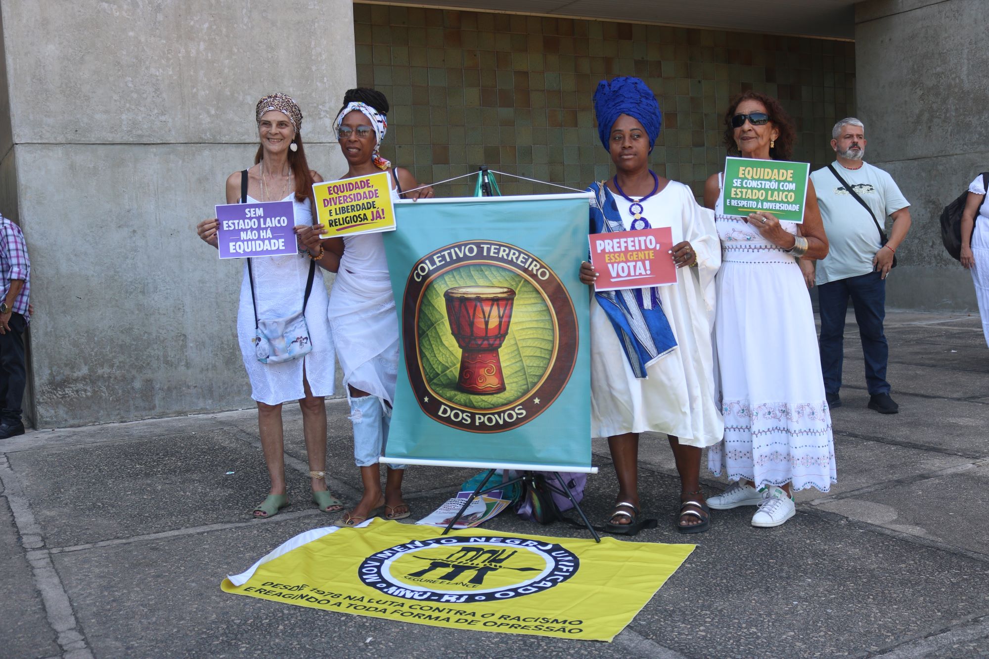 Acto Defiende Estado Laico en Río