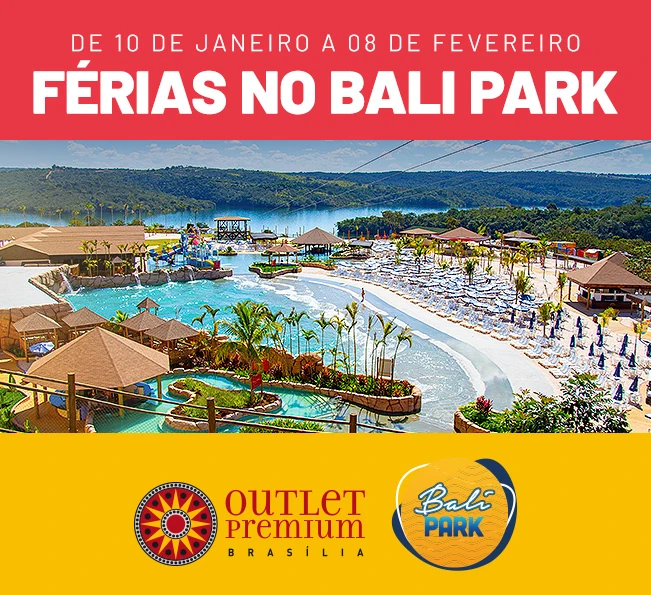 Brasília Outlet offers 90% off Bali Park Day Use tickets