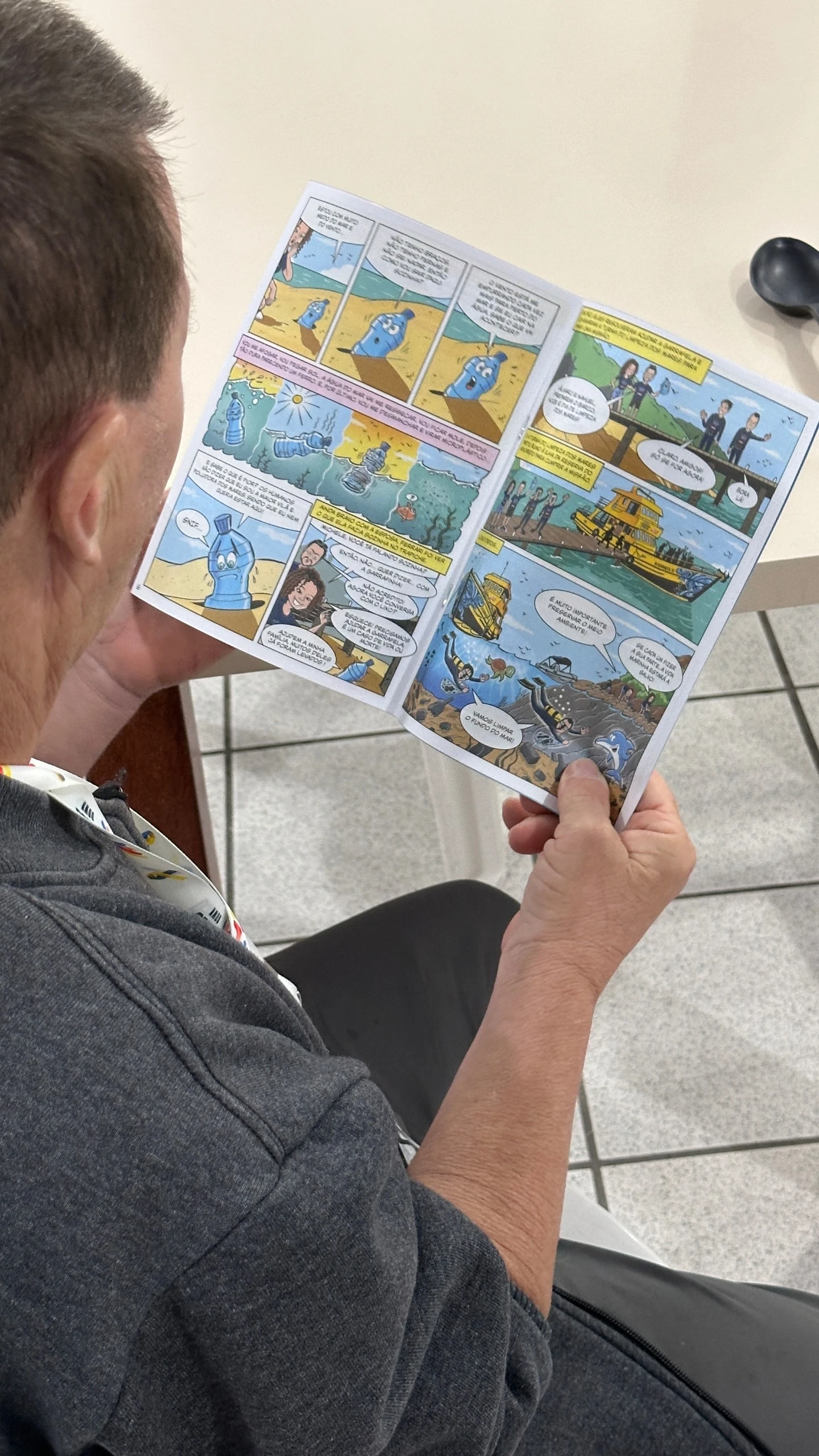 Una colilla envenena 500L: Blitz en Bombinhas