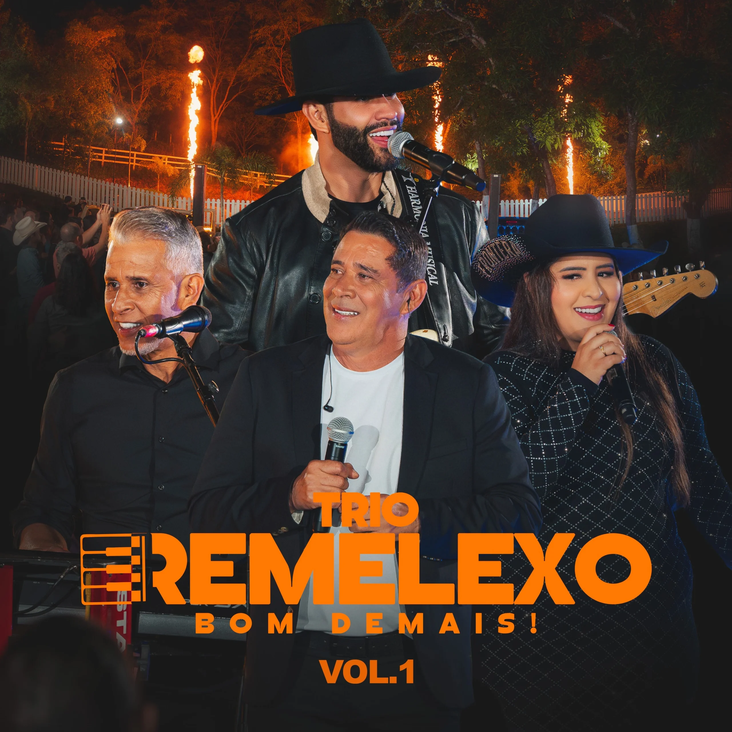 Reencontro histórico: Trio Remelexo volta com Gusttavo Lima