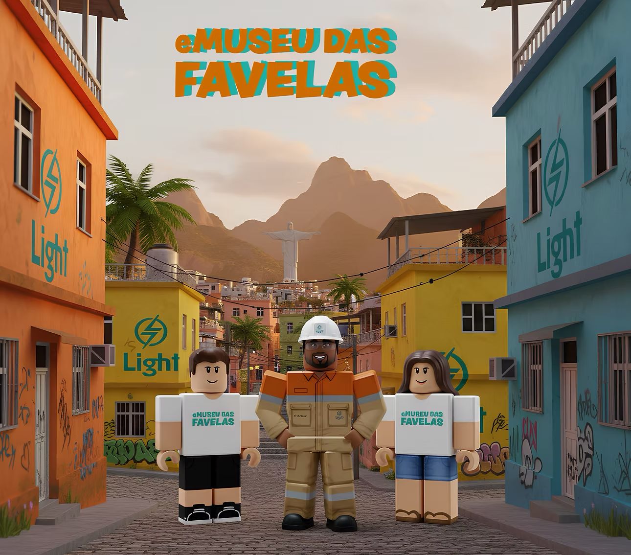 Museo de Favela Lanza eMuseu y Juego en Roblox