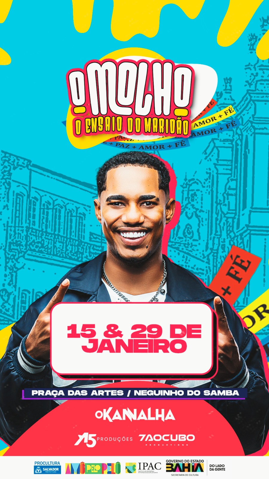 O Kannalha abre ensaios de verão no Pelô