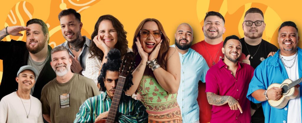 Grupo Sua Música grava “Deu Samba!” em Fortaleza