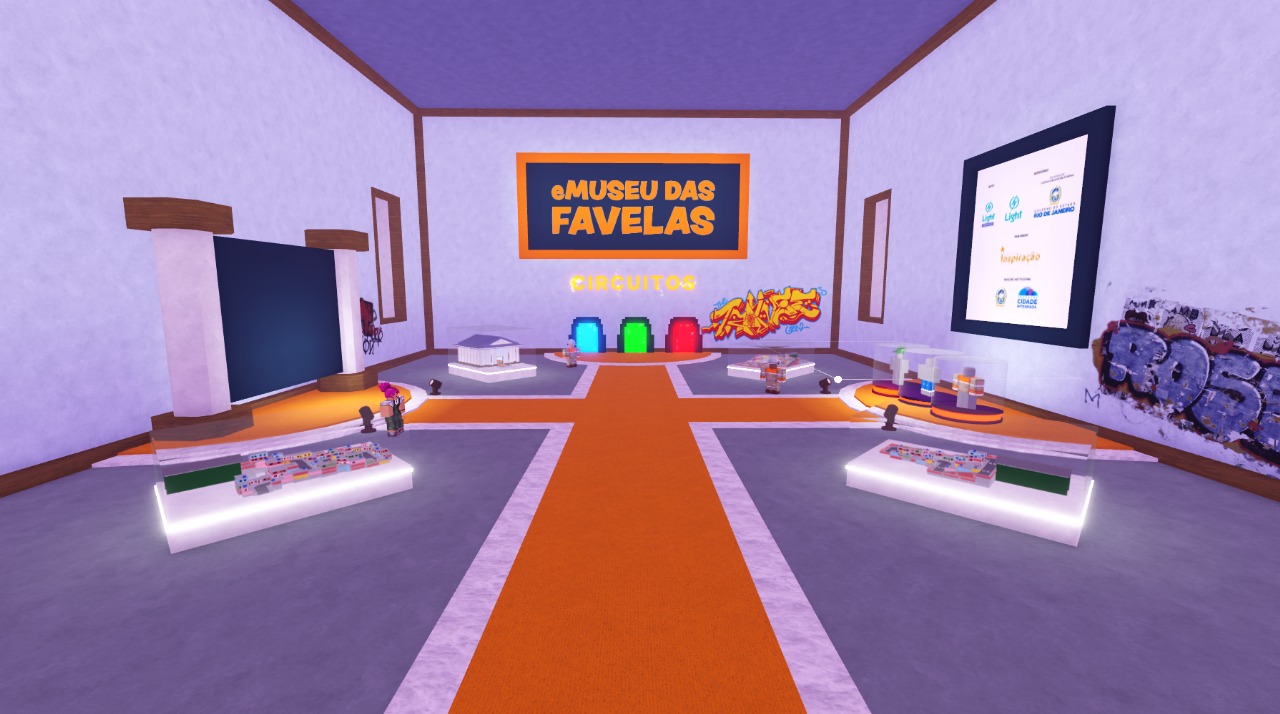 Museo de Favela Lanza eMuseu y Juego en Roblox