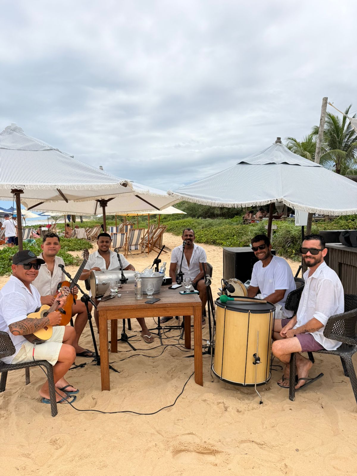 Samba Circle on Trancoso Beach Until January