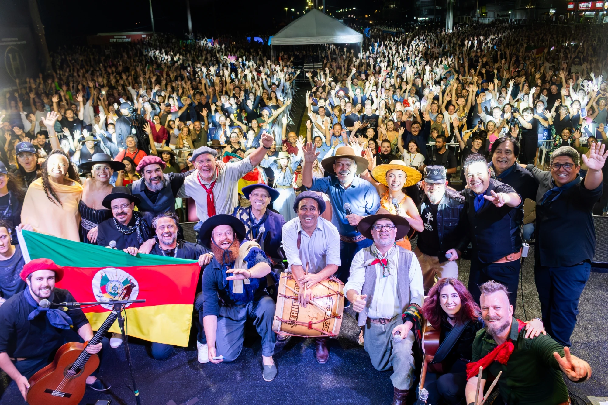 O Grande Encontro reúne 20 mil e faz história em Tramandaí
