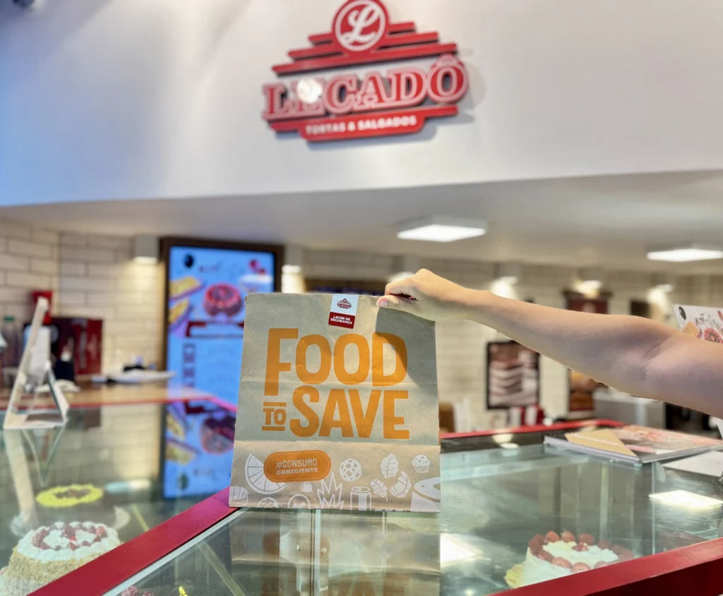 Lecadô salvou 14 toneladas de comida em 2025 Lecadô salvou 14 toneladas de comida em 2025
