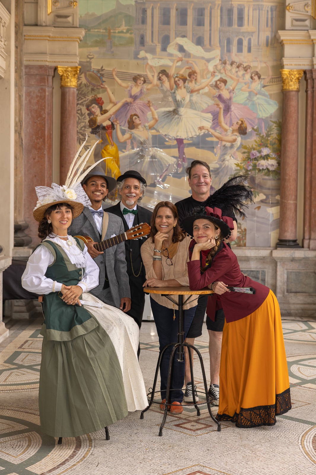 Visita teatral en el Theatro Municipal