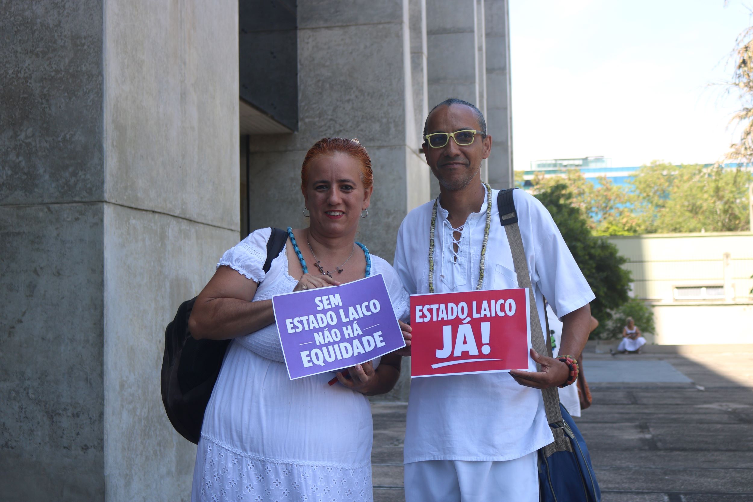 Acto Defiende Estado Laico en Río