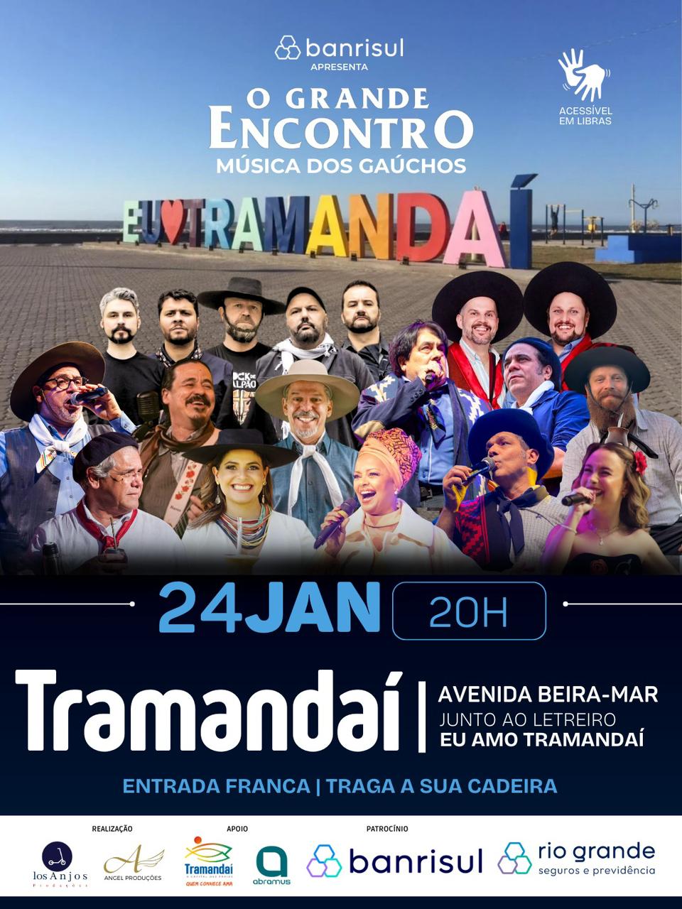 Grande Encontro Kicks Off 2026 Free Show in Tramandaí