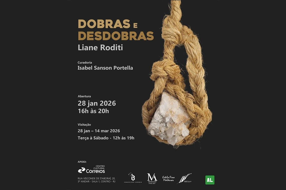 Liane Roditi estreia no CC Correios com “Dobras e Desdobras”
