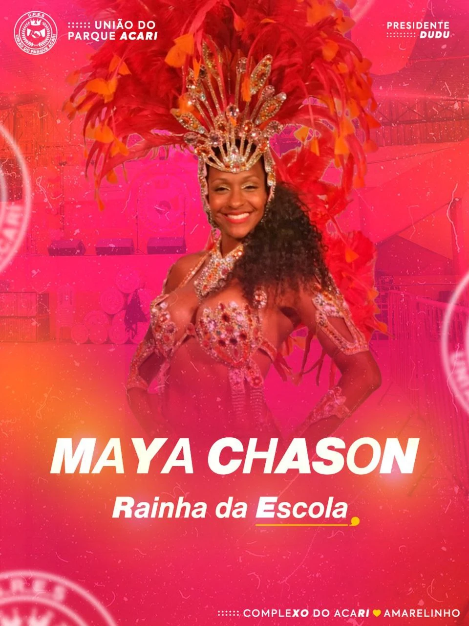 Maya Chason named União do Parque Acari’s Queen 2 Maya Chason named União do Parque Acari’s Queen