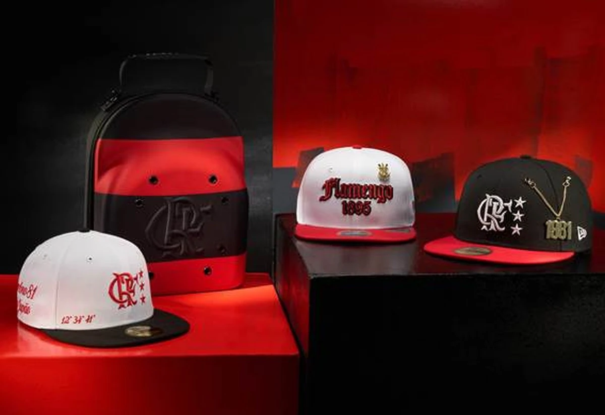 New Era revive glórias de 1981 com bonés do Flamengo