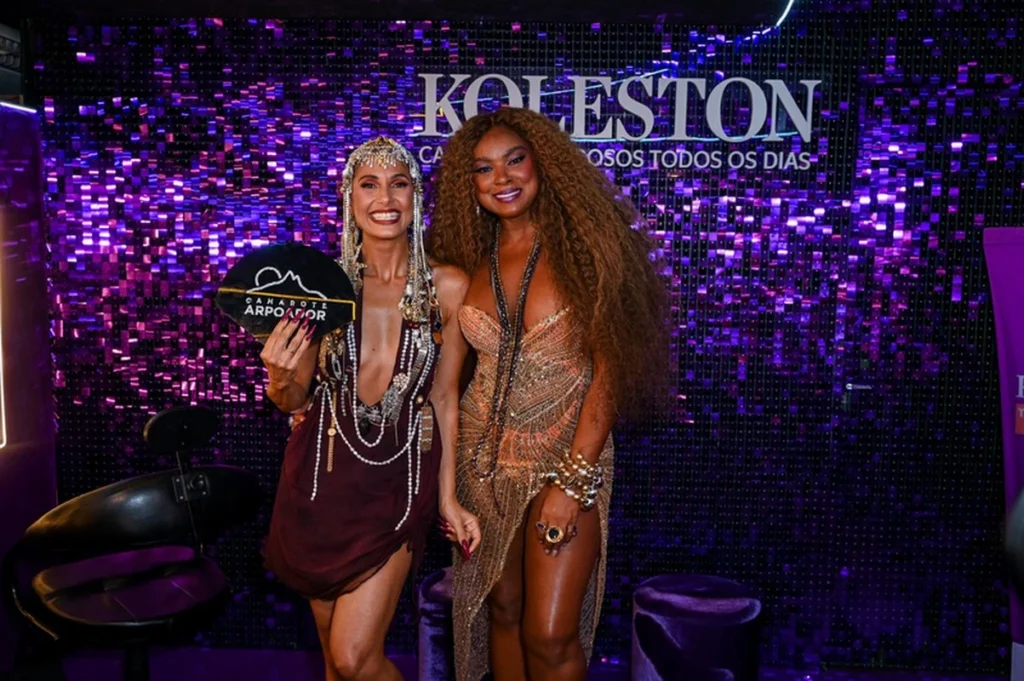 Camila Pitanga e Cris Vianna estreiam juntas no Carnaval Camila Pitanga e Cris Vianna estreiam juntas no Carnaval