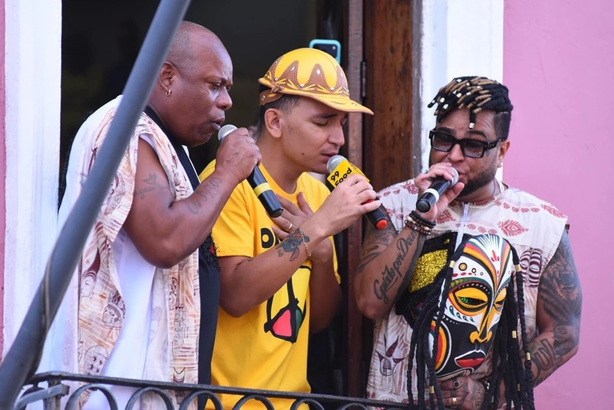 99Food une João Gomes e Olodum em encontro histórico no Pelourinho 1 99Food une João Gomes e Olodum em encontro histórico no Pelourinho