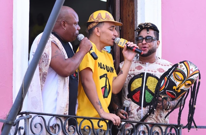 99Food une João Gomes e Olodum em encontro histórico no Pelourinho 2 99Food une João Gomes e Olodum em encontro histórico no Pelourinho