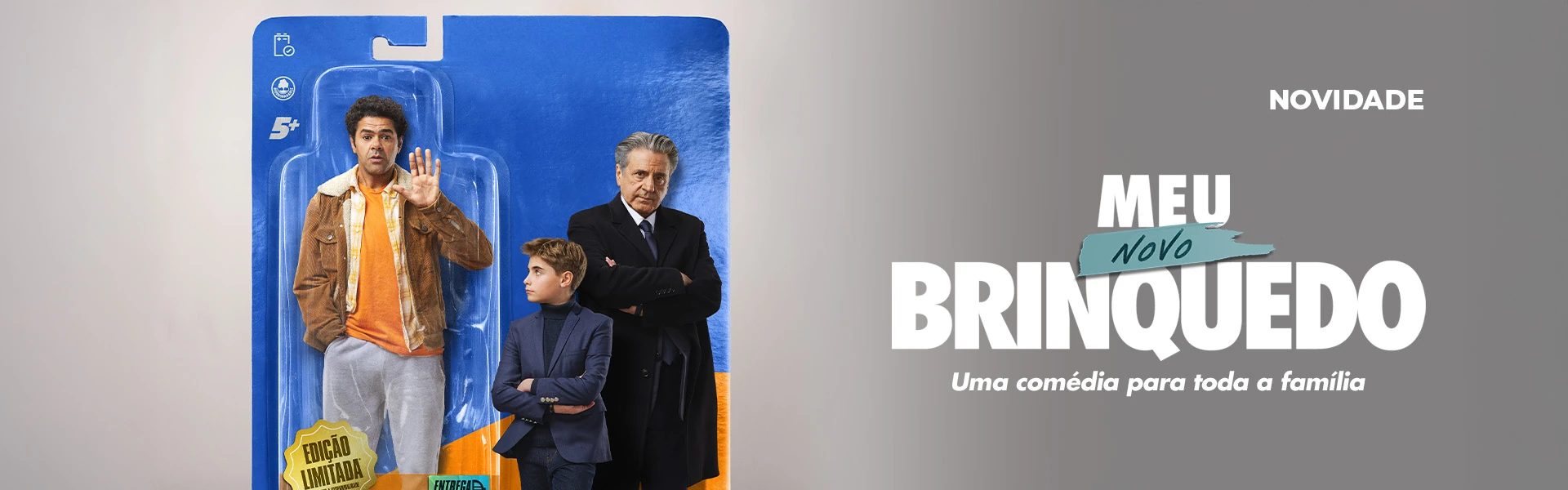 Comédia francesa “Meu Novo Brinquedo” estreia grátis na NetMovies