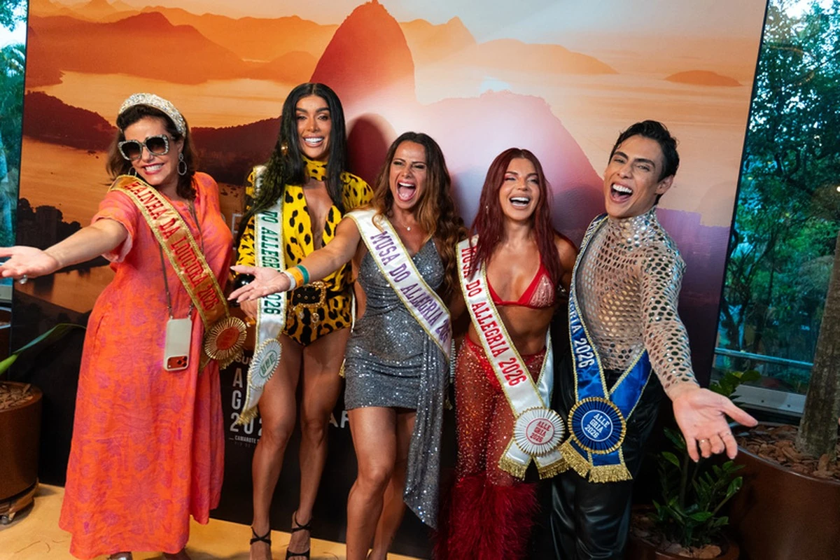 Allegria anuncia rainhas e musas do Carnaval 2026