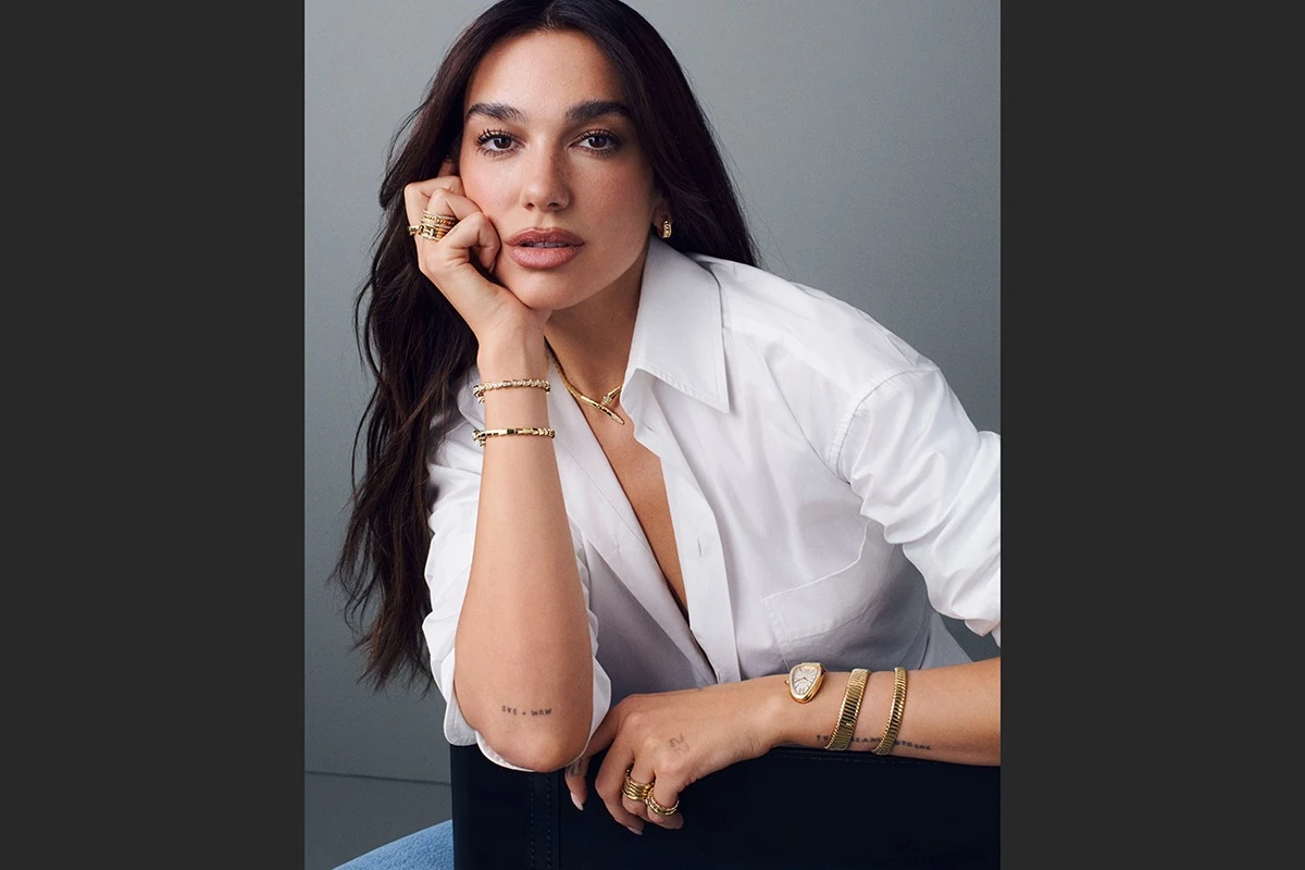 Dua Lipa é a nova Embaixadora Global da Bvlgari