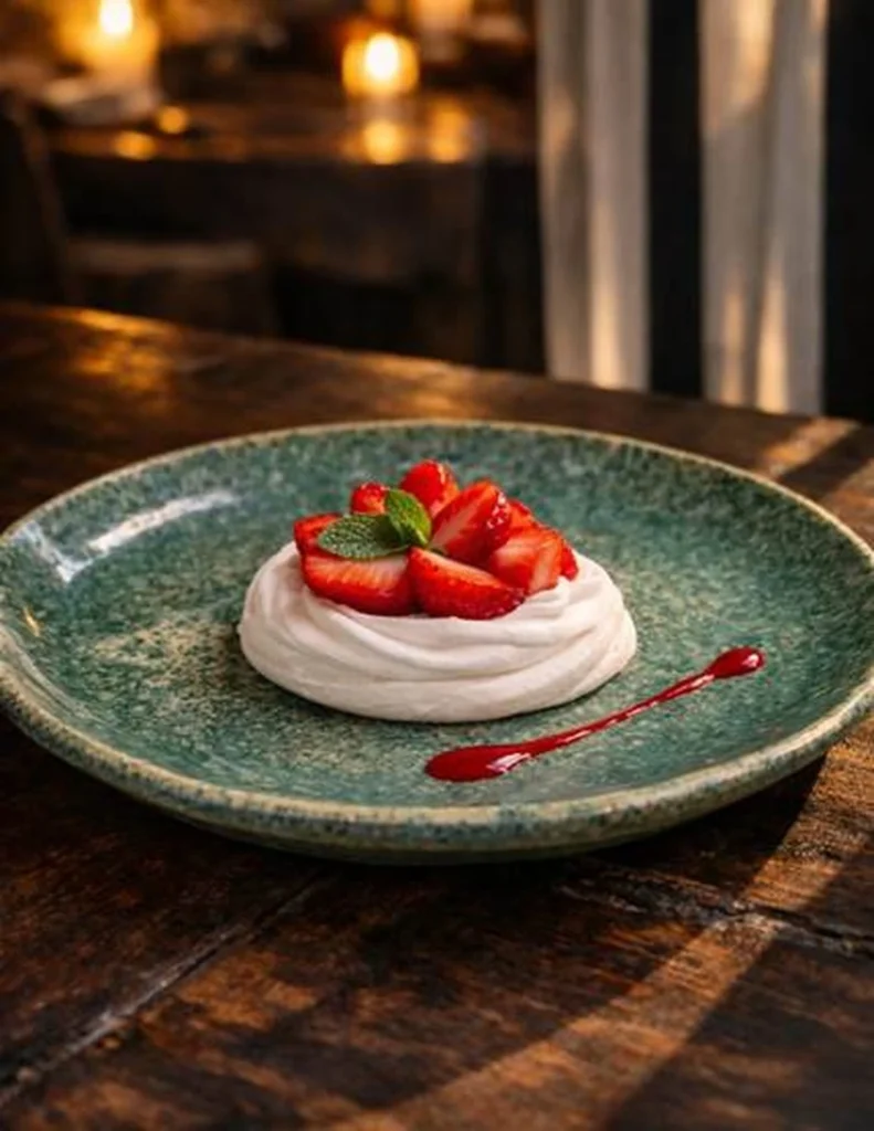 Térèze lança Pavlova de frutas vermelhas para 14 de fevereiro