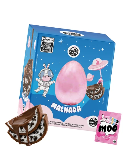 Milky Moo transforma seus hits em ovos de Páscoa com jogo incluso