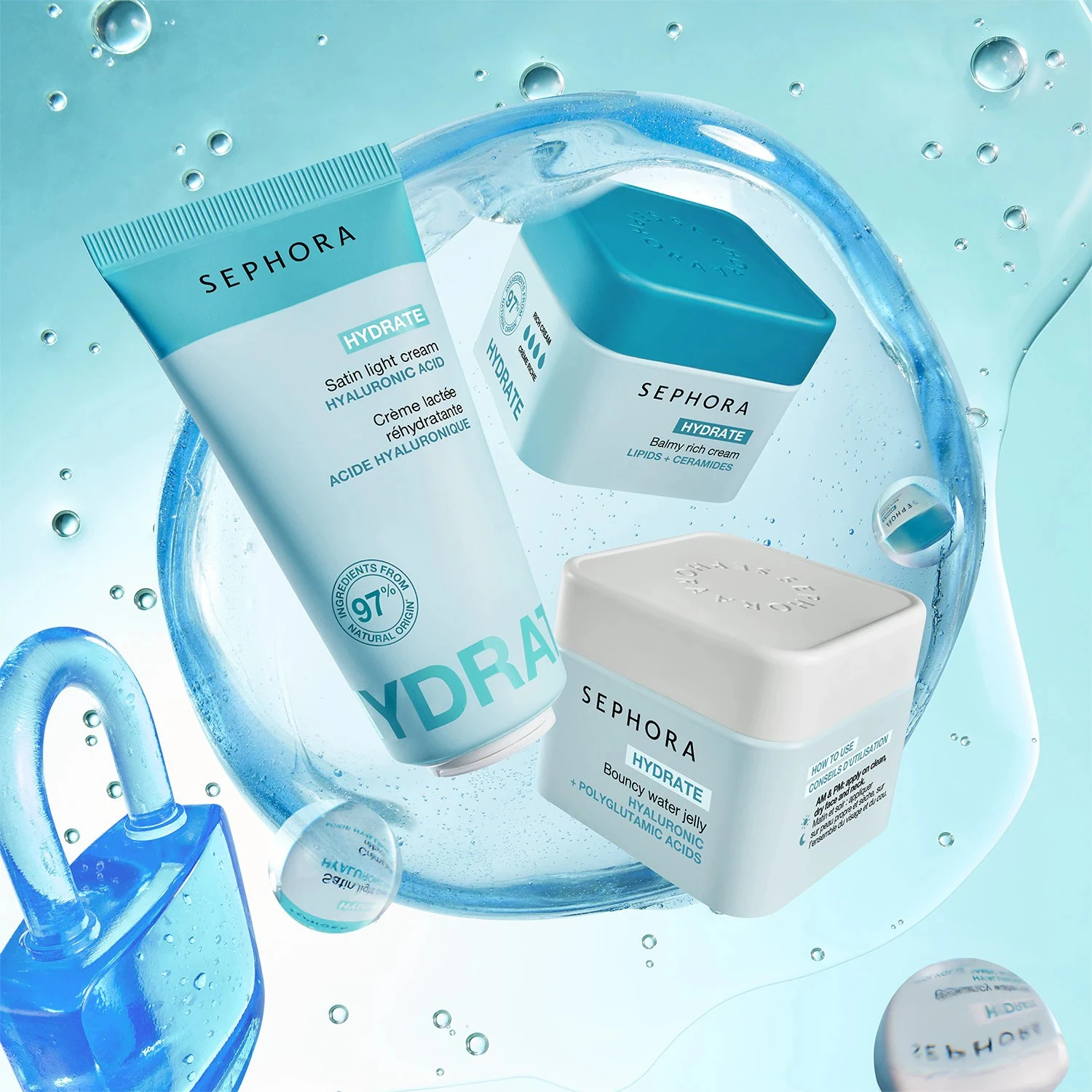 Sephora Collection lança linha Hydrate com até 48h de hidratação 1 Sephora Collection lança linha Hydrate com até 48h de hidratação