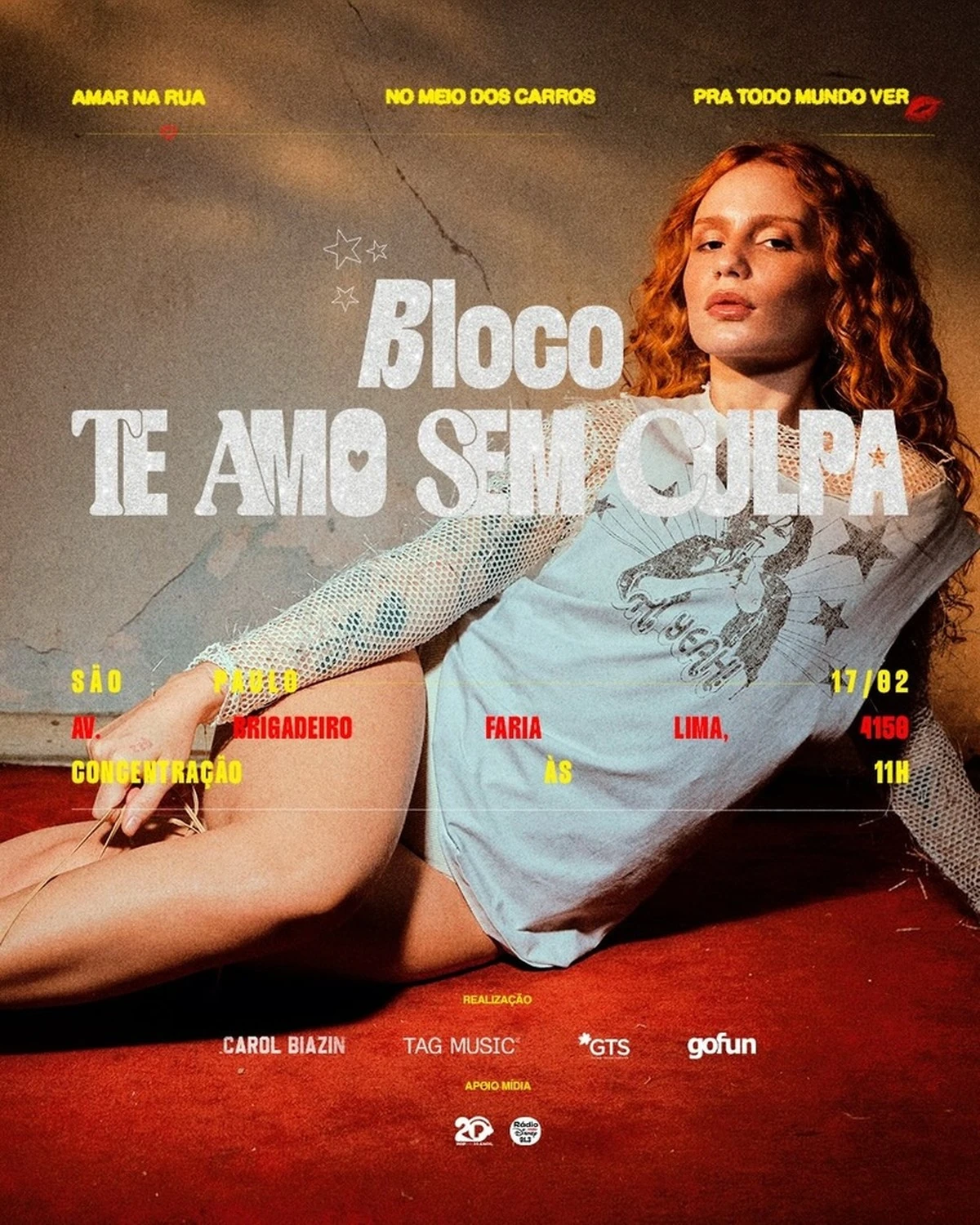 Carol Biazin estreia bloco próprio no Carnaval com som inédito