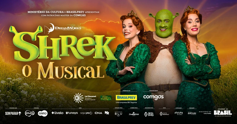 Brasilprev patrocina Shrek – O Musical com Tiago Abravanel 2 Brasilprev patrocina Shrek – O Musical com Tiago Abravanel