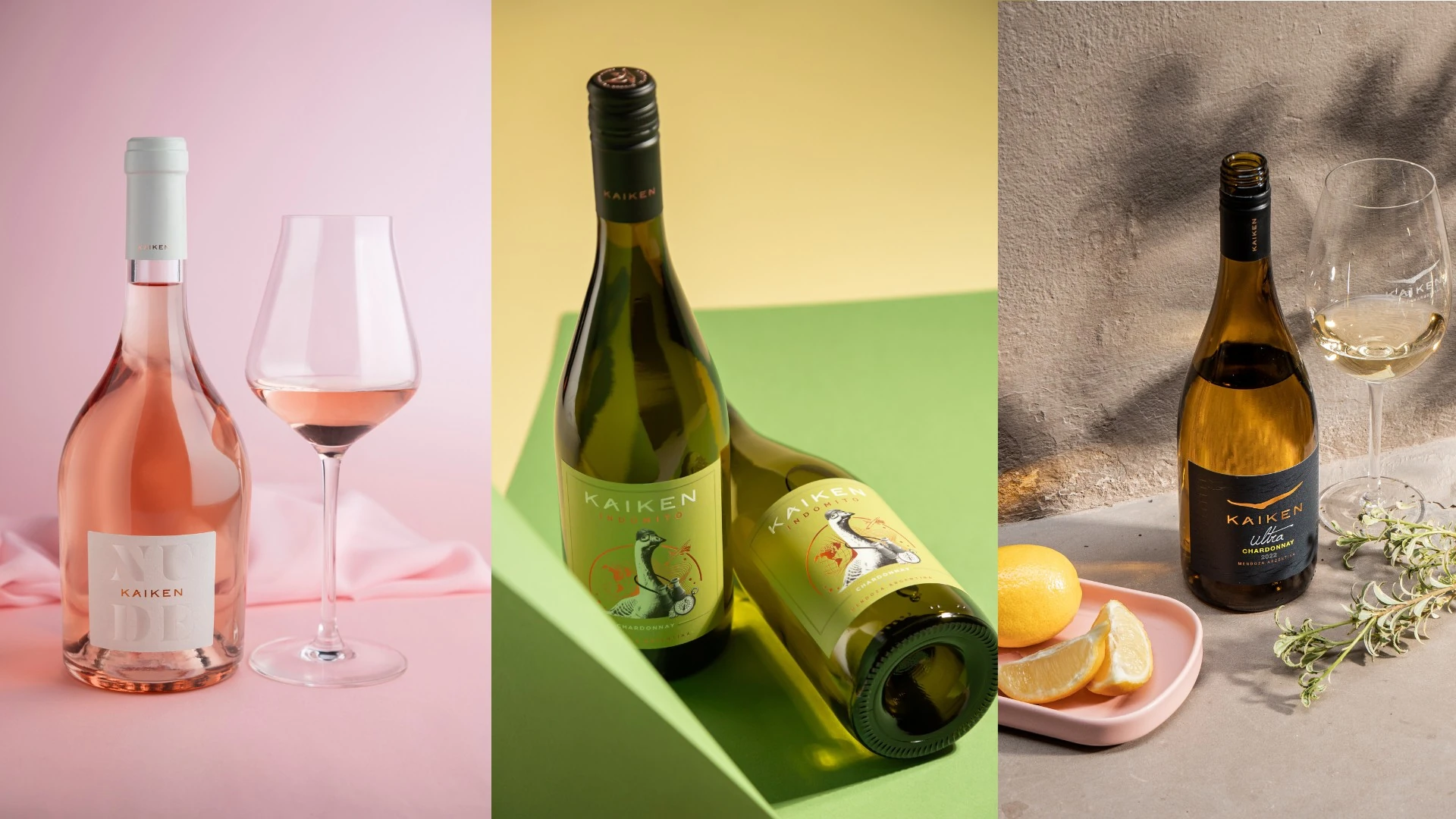 Nude, Indómito e Ultra Chardonnay: Kaiken no Carnaval