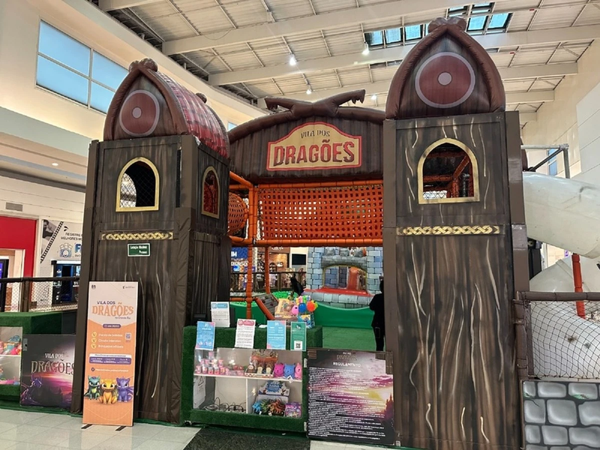 Vila dos Dragões no Grande Rio: férias com magia e aventura